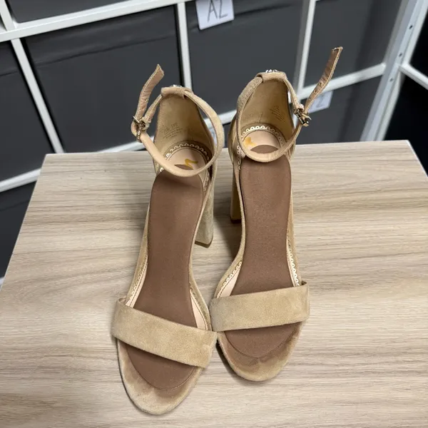 Sam Edelman Odila Elegant Tan Women's Chunky Block Heel Strappy Sandals - Image 4