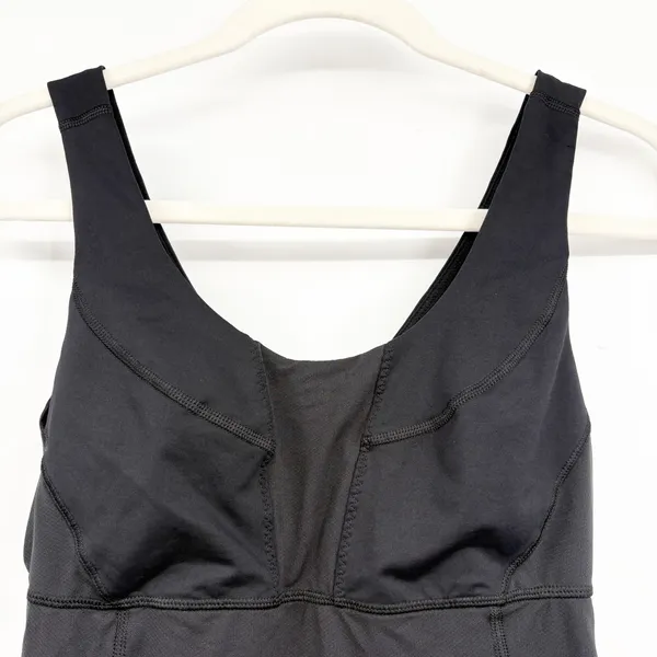 Lululemon Womens‎ Black Mesh Trim Athletic Yoga Workout Gym Tank Top Size 6 - Image 3