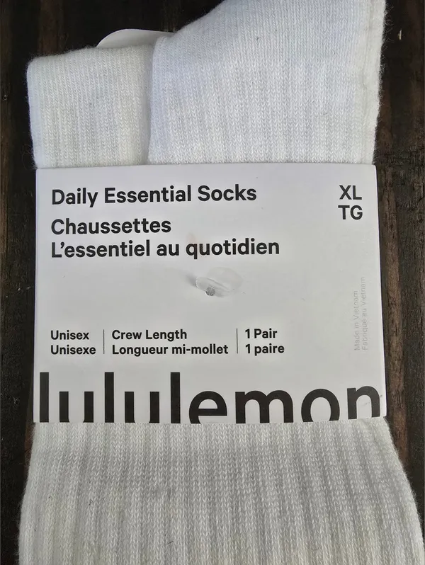 Lululemon Socks Unisex XL - Image 2