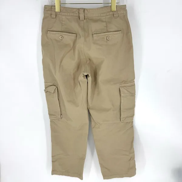 Tna Wide Leg Cargo Pants Tan‎ Size 8 - Image 2