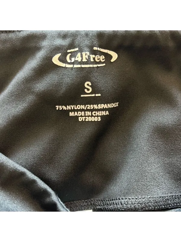 G4Free Black Women's Bike Shorts - Image 3