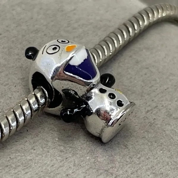 Disney Frozen Baby Olaf .925 charm - Image 2