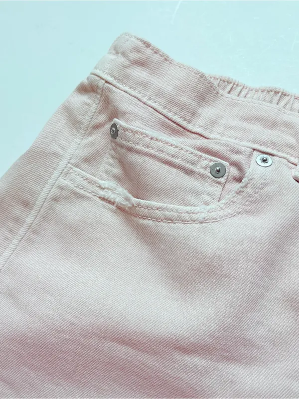 Aerie Day Dream Pink Denim Shorts NWT Large - Image 5