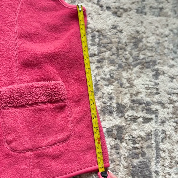 Basic editions XL pink fleece vest - Image 5