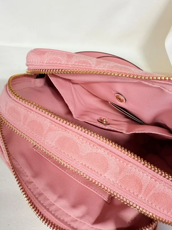 coach Mini Carey Crossbody Bag In Signature Denim cen19 - Image 9