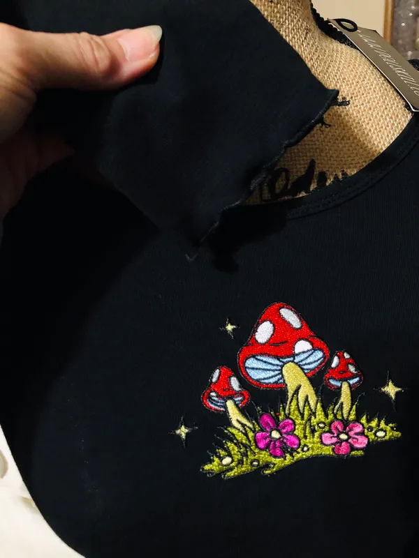 Dolls Kill Current Mood Mushroom 🍄 Top NWT! - Image 4
