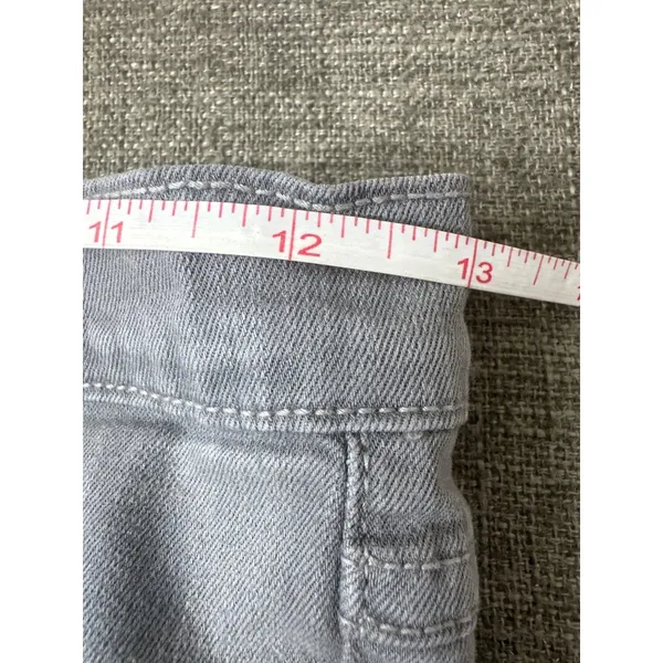 Altar'd State Womens Gray Jeans Size 26 Pockets Belt Loops Straight Leg - Image 6