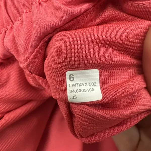 Lululemon Hotty Hot Shorts High Rise 4" Glaze Pink Athletic Athleisure Women's 6 - Image 5