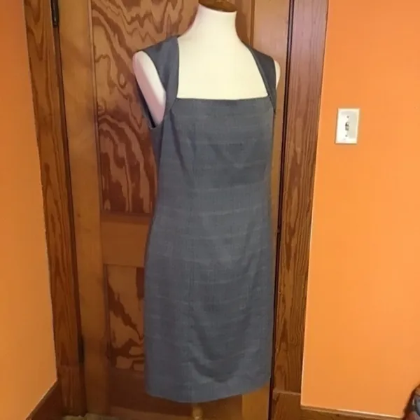 Vtg Y2K Anne Klein houndstooth business dress - Image 5