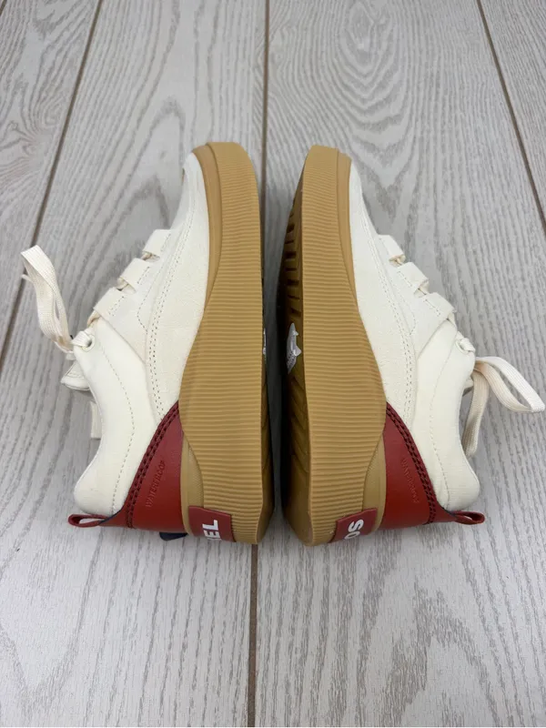 Sorel Women's Out N About IV Low Women's Waterproof Sneaker 7.5 Honey White $100 - Image 4