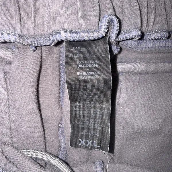Alphalete Gray‎ Athletic Gym Lounge Cargo Jogging Pants Sweatpants Women's XXL - Image 3