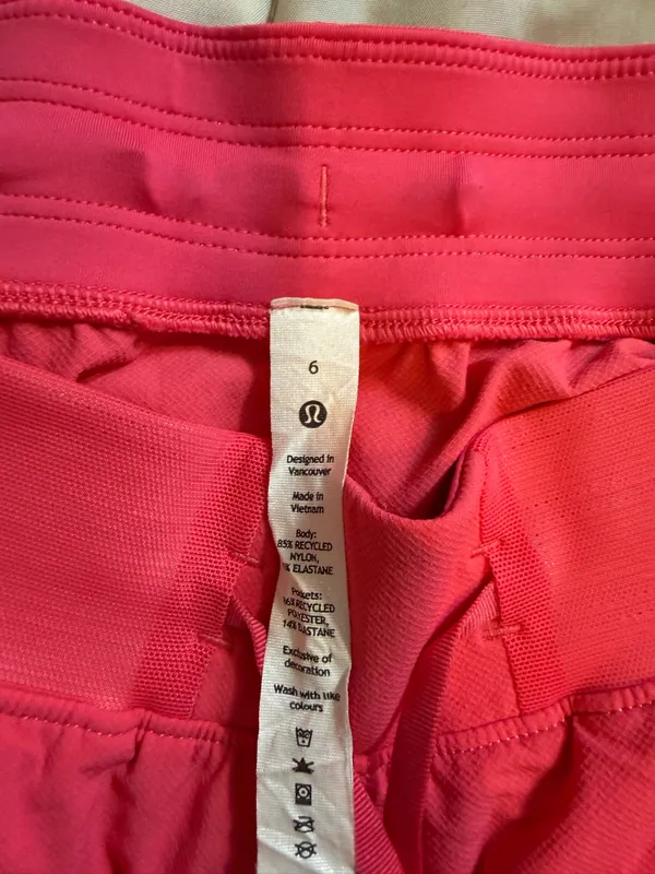 Lululemon High-Rise Shorts - Image 2