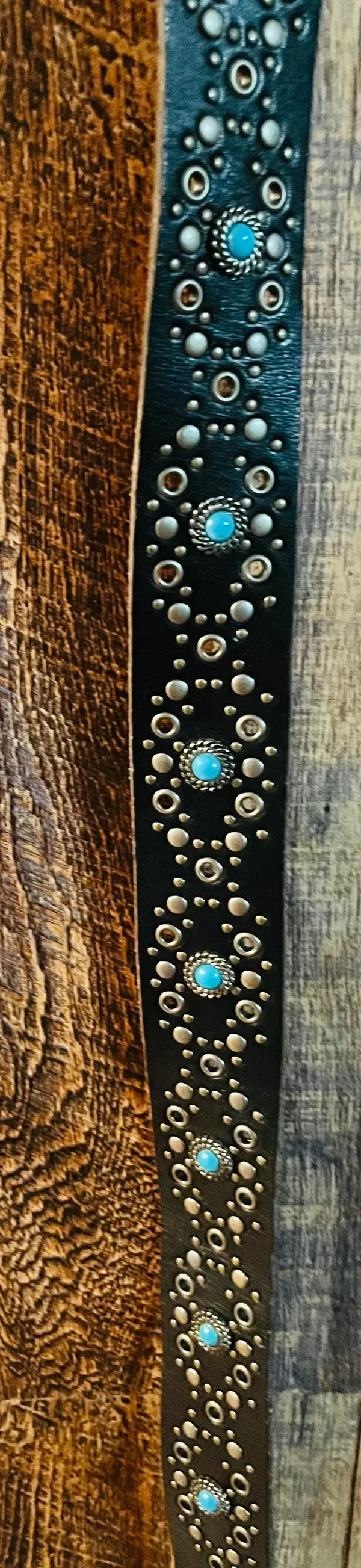 Belt with stones 40 length x 1.5 wide - Image 3