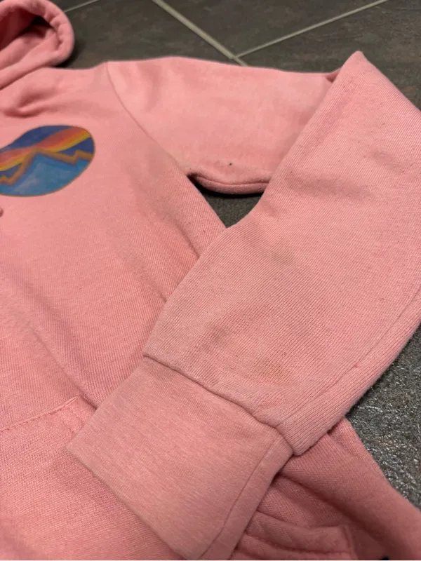 Aviator Nation Womens All Seasons Circle Hoodie Swetshirt Full Zip Pink Small - Image 4