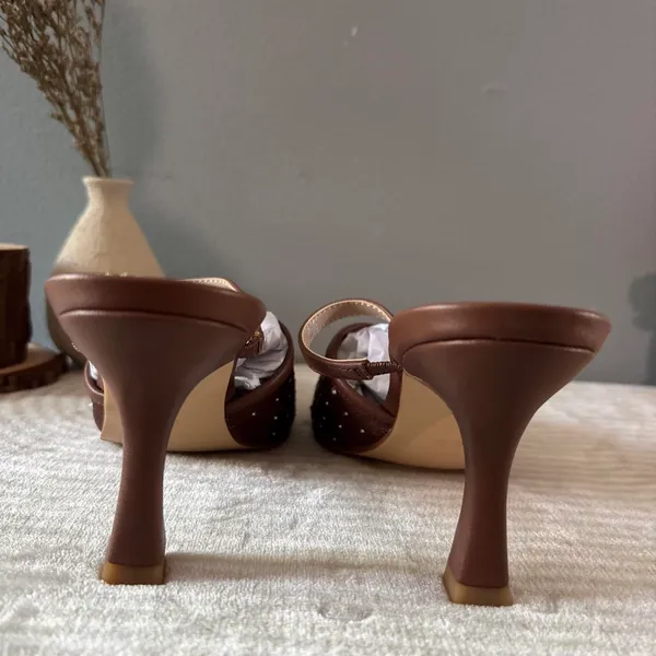 & Other Stories Starlight Brown Heels - Image 4