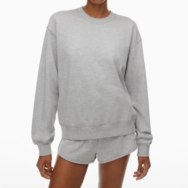 Aritzia Sweatfleece Airy Terry Perfect Crew Sweatshirt, size XS - Image 3