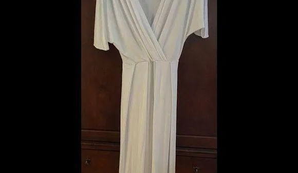 Maxi dress White Size L - Image 2
