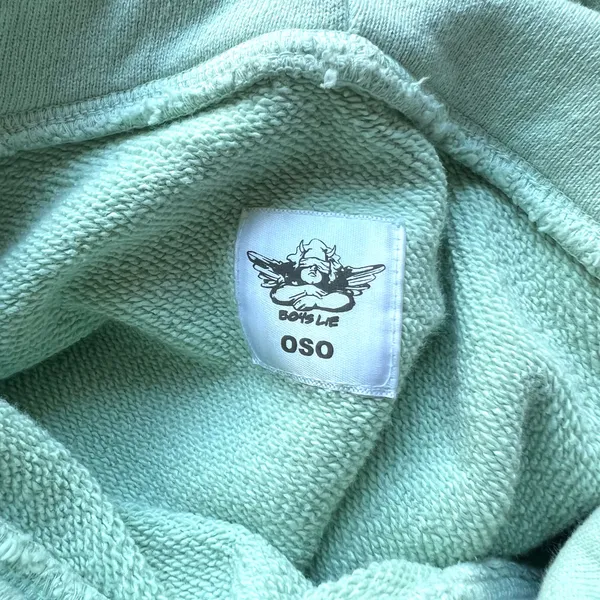 Boys Lie Cropped Hoodie - Image 7