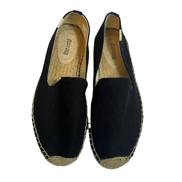 Soludos‎ black classic espadrilles Sz 9.5 - Image 2