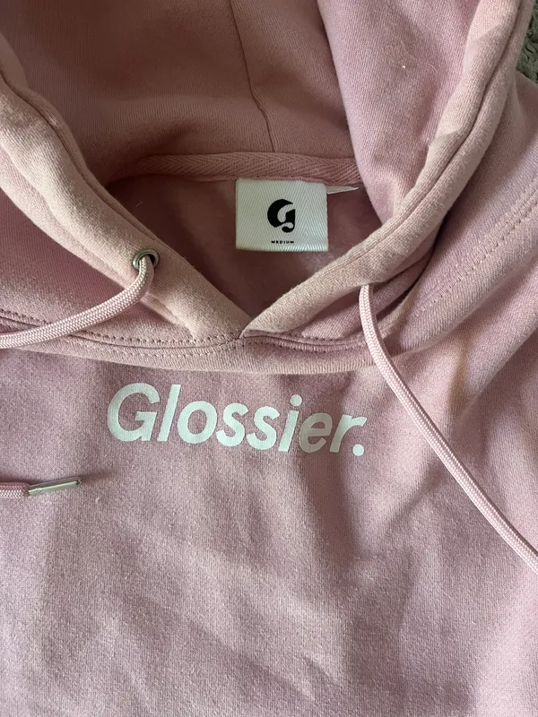 Glossier hoodie Pink Size M - Image 2