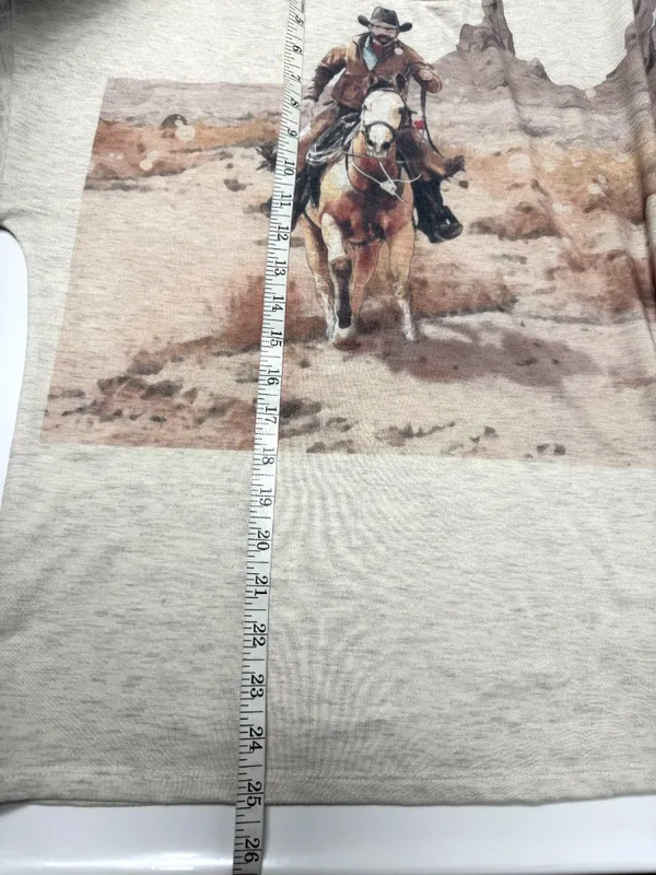 Average Western Top Gray Size L - Image 9