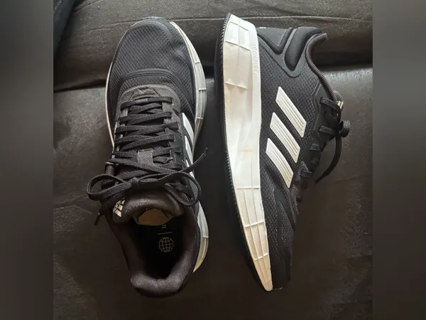 Adidas Women’s Black Athletic Running Shoes Size 7 - Image 5