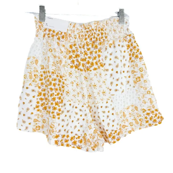 American Eagle NWT Super High Rise Paisley Patchwork Shortie Sweatshorts Medium - Image 8