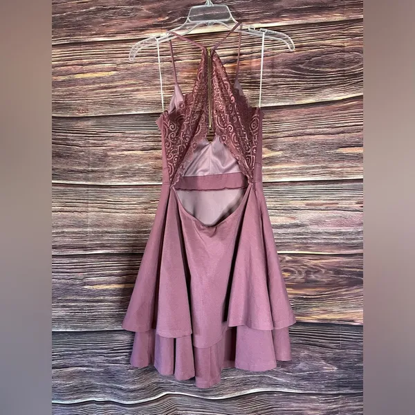 NWT Windsor Mauve Colored Dress. Size Large. - Image 6