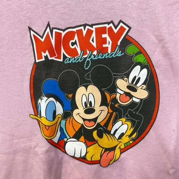 Mickey and Friends Donald Duck Pluto Goofy Disney Tee L - Image 2