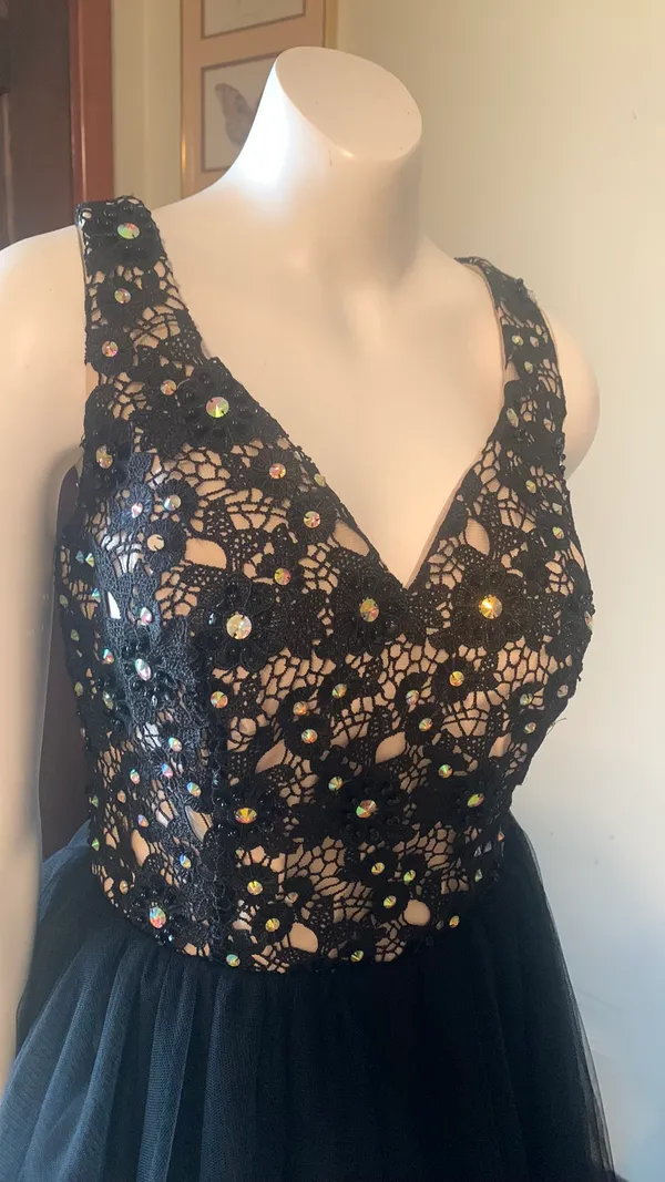 Blush Prom Homecoming Prom Dress - Image 2