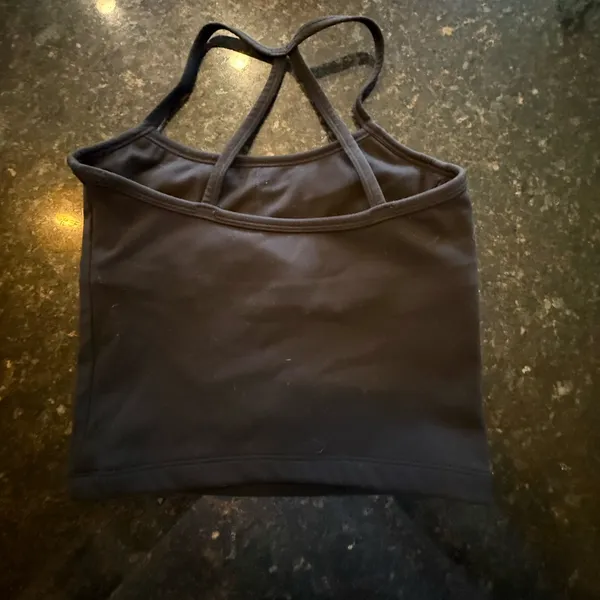 Black Athletic Cami Tank - Image 2