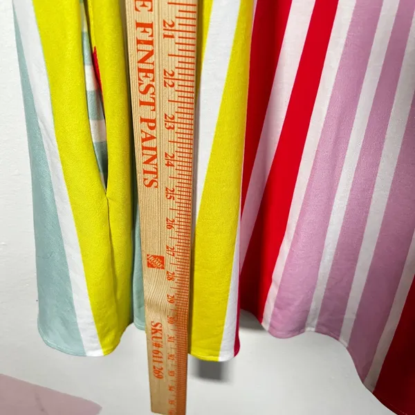 Mara Hoffman Dress Sz XS Multicolor Striped Beach‎ Vacation - Image 7
