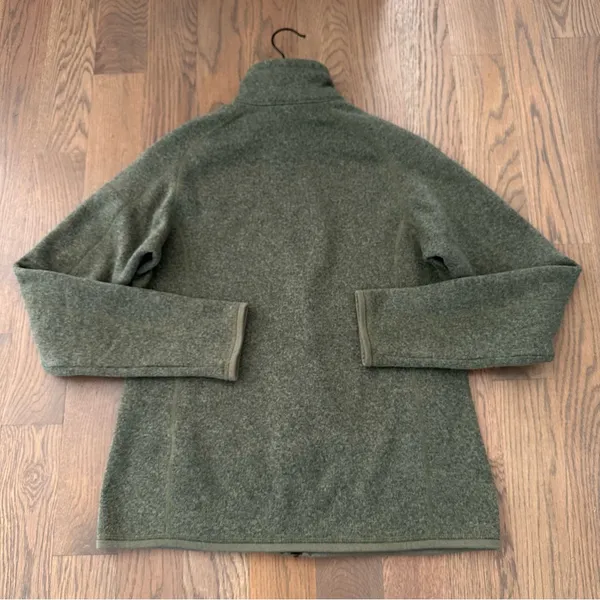 EUC Patagonia Women's Better Sweater Full Zip Fleece Jacket Industrial Green M - Image 9