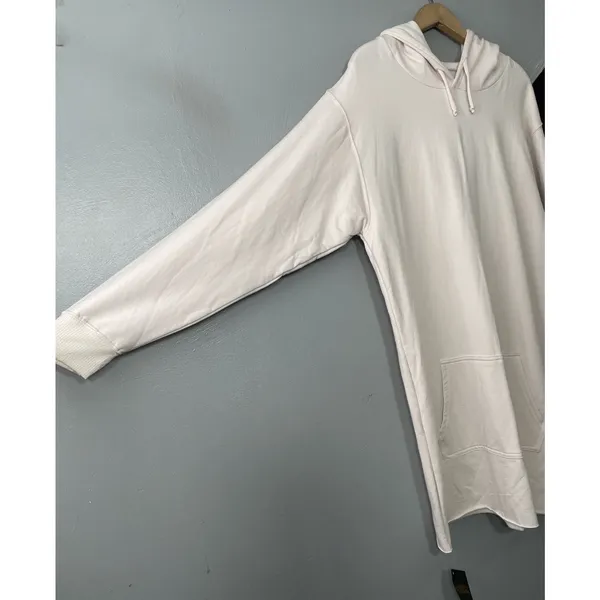 Skatie Salty Blonde Lounge Hoodie Size Large Soft Bamboo Knit Sweatshirt Tunic - Image 2