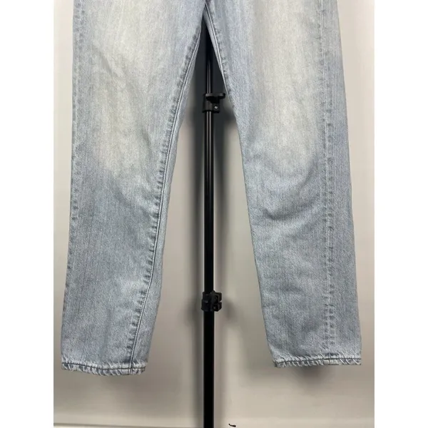 Madewell‎ Light Blue Wash The Perfect Summer Straight Leg Denim Jean Size 28 - Image 3