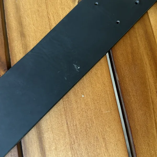 Black Belt with Gold buckle - Image 3