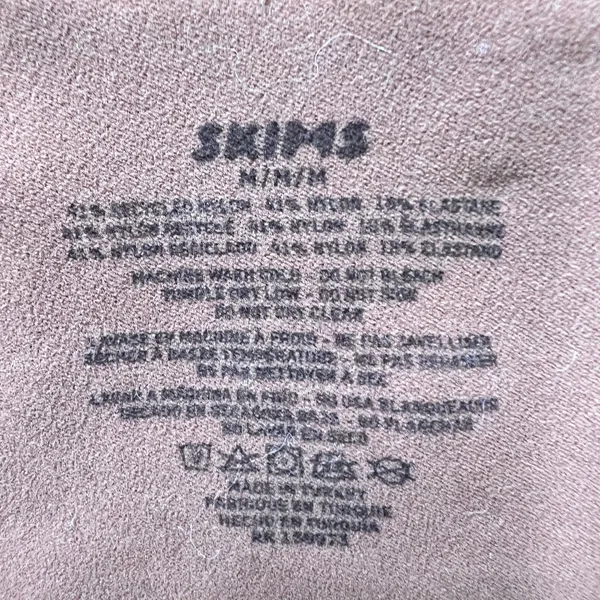 Skims Sculpting High Waist Mid Thigh Shorts‎ Cinnamon Brown Shapewear Size M/L - Image 4