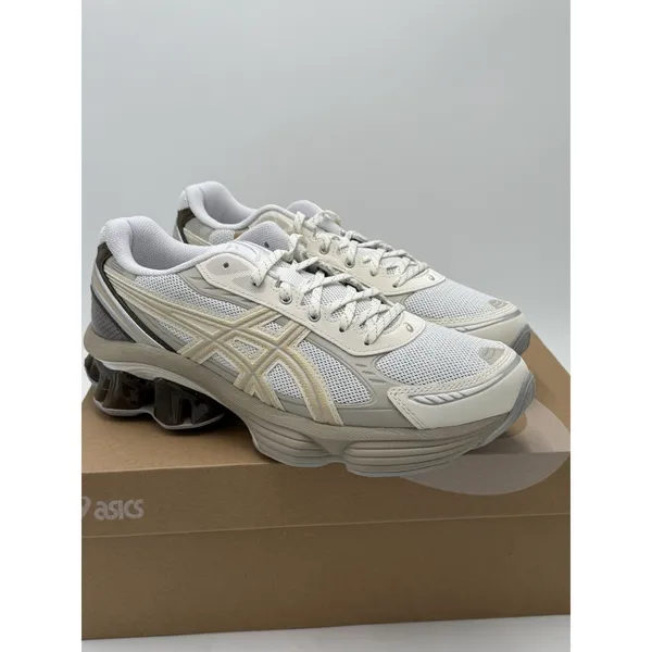 Asics Gel Kinetic Fluent Mens Size 8.5 / Womens 10 White / Marzipan 1203A591-102 - Image 3
