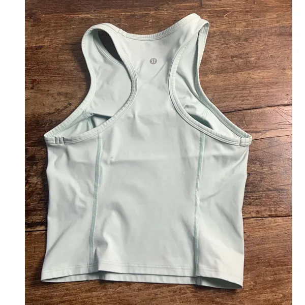 Lululemon Nulux Racerback‎ Cropped Run Tank size small - Image 2