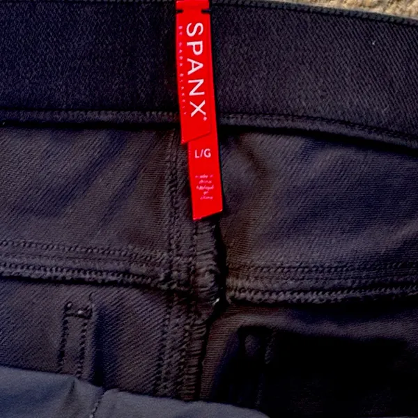 SPANX Jean-ish Leggings Black Size Large - Image 7
