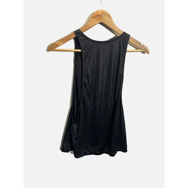 Splits59 Brooklyn Performance Tank Womens Medium Black Shiny Activewear Yoga‎ - Image 4