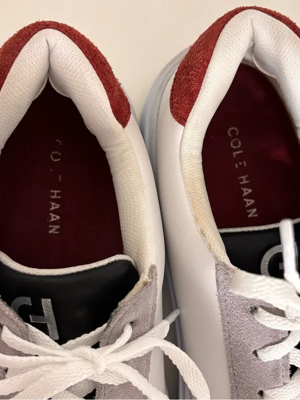 Cole Haan Grand Crosscourt Daily W29127 Ivory Syrah Leather Sneakers Women’s 8B - Image 9