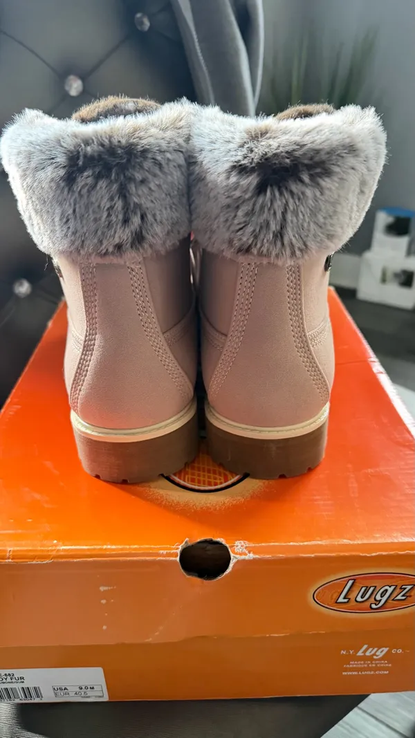 Lugz fur boots Pink Size 9 - Image 5