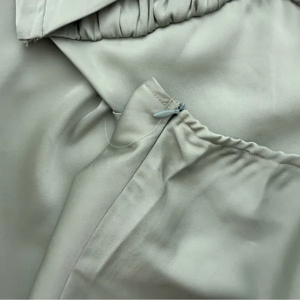 Hello Molly Sage Green Spaghetti Strap Midi Dress - Image 6