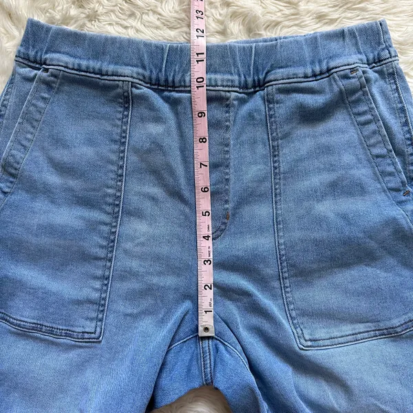 Madewell Jeans Pull-On Relaxed Elastic Waist Stretch Comfort Casual S - Image 10