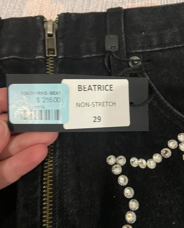 Carmar Denim Beatrice Star Skirt - Image 2