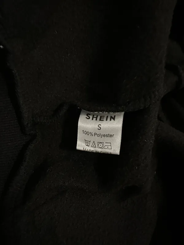 SheIn Cropped Zip Up Sweatshirt - Image 3