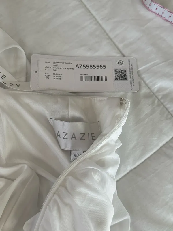 Azazie Rocki wedding dress  - Image 4