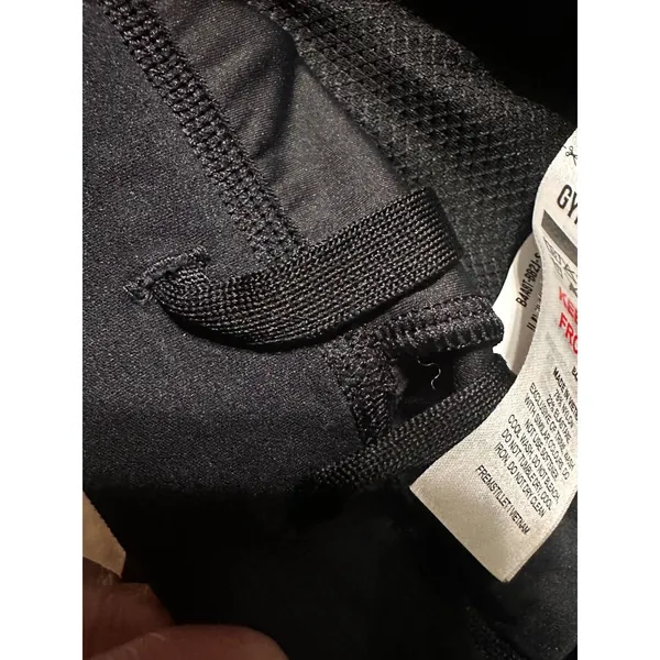 Gymshark Speed Leggings Women Small‎ Black Running Tights Zipper Pocket B4A8T - Image 7
