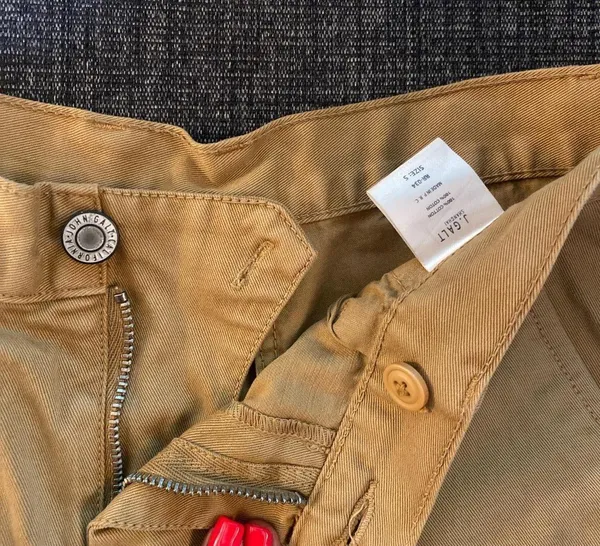 J. Galt / Brandy Melville tan/yellow shorts - Image 2